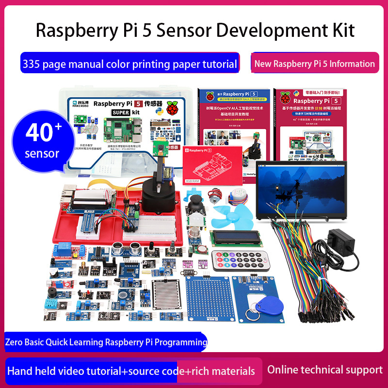 Raspberry Pi 5 8Gb Board - Raspberry Pi 5 Sensor Development Kit